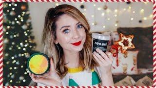 HUGE Festive Lush Haul & Demo  Zoella