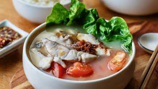 The BEST Fish Broth Recipe  How to Cook No Milk Fresh Fish Soup  - 鱼片汤