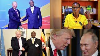 IBINTU MUSEVENI YAVUGIYE I KIGALI KURI PUTIN BYEREKANA KO AMERIKA NUBURAYI BATAKIDUKANGADR RUSA