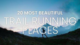 Beautiful Trail Running  Most Beautiful Places for Trail Running  Trail Run #travel #running