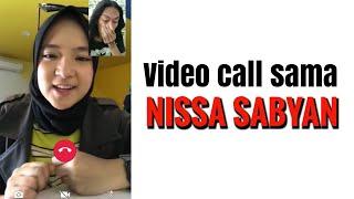 Video call sama NISSA SABYAN
