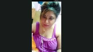 Live Desi Girl On IMO Video on My Phone 028