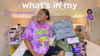 BABY #1 WHATS IN MY HOSPITAL BAG FOR LABOR AND DELIVERY 2023 39 Weeks Pregnant  Simone Cristina