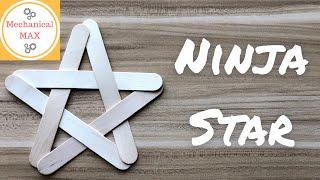 Stick Crafts - Stick Bomb - Ninja Star