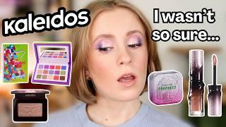 I WASNT SO SURE... Lets Try Kaleidos Makeup