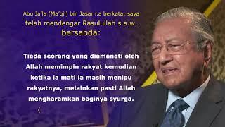 Tun Mahathir Mohammad Tak berhenti-henti menipu