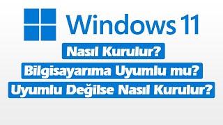 Windows 11 Nasıl Kurulur? Bilgisayarıma Uyumlu mu ve Uyumlu Değilse Nasıl Kurulur?