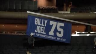 Billy Joel MSG 75 Banner Raising May 27 2016