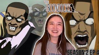 HILARIOUS EPISODE THE BOONDOCKS season 2 episode 4 reaction  Stinkmeaner Strikes Back