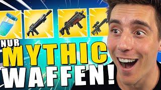 🟨NUR *MYTHISCHE WAFFEN* CHALLENGE in Fortnite🟨