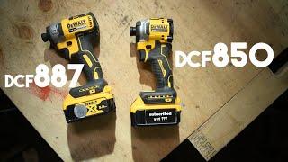 Dewalt DCF887 vs DCF850