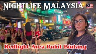 Night Life Malaysia  Bukit Bintang Redlight Area  Jalan Alor night Market  Kuala Lumpur