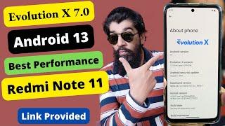 Evolution X 7 0 Android 13 On Redmi Note 11