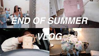 end of summer vlog big life update best friends wedding and more