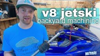 Ls v8 jetski part 20 gearbox work