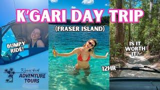 Should you do a FRASER ISLAND DAY TOUR?  Vlog & Review  Kgari 12hrs