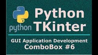 6 TKinter Python Combobox