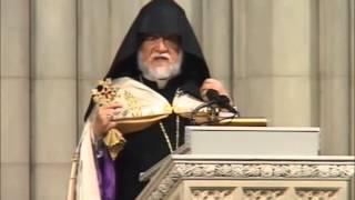 Truth to Power Aram Is National Cathedral Sermon Before VP Biden Demands Genocide Justice