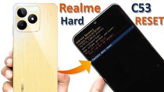 How To Realme C53 Hard ResetRemove Screen Lock  Realme RMX3760 Wipe DataPattern Unlock Without Pc