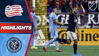New England Revolution vs. New York City FC  A Beautiful Chipped Goal  HIGHLIGHTS