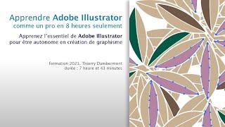 AI - Apprendre Adobe Illustrator comme un pro en seulement 8 heures - Formation Thierry Dambermont