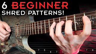 Learn To SHRED With Just 6 Patterns Guitar Lesson + Tabs