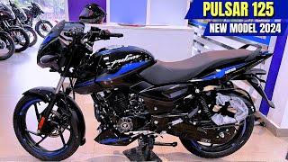 ये है न्यू pulsar 125 new model 2024 ️ pulsar 125 ️ Onroad ️mileage  top speed