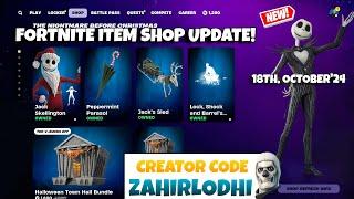 Fortnite Item Shop Update 18th October 2024 CH5 S4