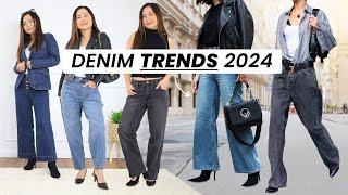 I tried the 7 BIGGEST denim trends for 2024 and heres what you should buy or SKIP