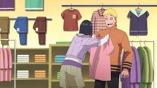 Boruto  Hinata Membelikan Naruto Baju Baru