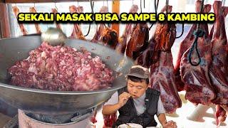 MASAK TENGKLENG SAMPE 8 KAMBING SALAH SATU WARUNG SATE KLATAK PALING RAME DI BANTUL