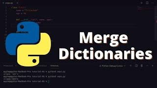 39 How to Merge Two Dictionaries in Python  Python for Beginners