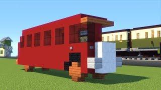 Minecraft Bertie the Bus Thomas & Friends Tutorial