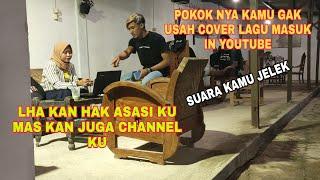 PRANK YOUTUBER COVER LAGU SURUH BERHENTI COVER KARNA SUARA JELEK