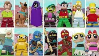 All Playable Cartoon Characters in LEGO Dimensions