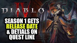 Diablo 4 Season 1 Release Date & New Details On The Quest Line