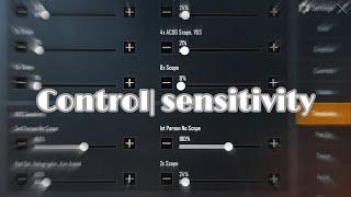 Best control sensitivity Ruppo pubg mobile