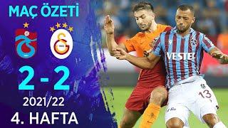 Trabzonspor 2-2 Galatasaray MAÇ ÖZETİ  4. Hafta - 202122