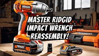 RIDGID 18V Brushless Cordless 12 in. High-Torque Impact Wrench Reassembly and Reference Video