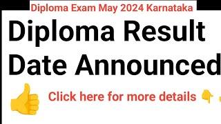 Diploma Result May 2024When is Diploma Result May 2024#Diploma Result update#Diploma Karnataka