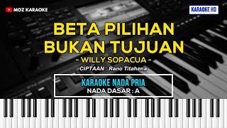 BETA PILIHAN BUKAN TUJUAN - NADA PRIA  KARAOKE POP AMBON  KARAOKE HD  MOZ KARAOKE