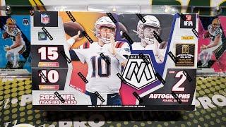 2022 Mosaic Football Hobby Box Opening. 2 Autos per Box David Hunting