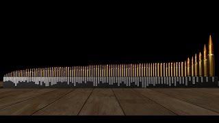 Great Rifle Ammunition Comparison 90 calibers from .22 flobert to 20 mm Vulcan and 25x137 & 30x173