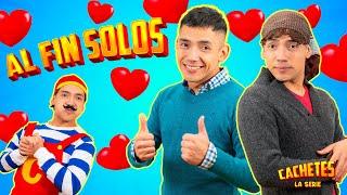 CACHETES LA SERIE - AL FIN SOLOS