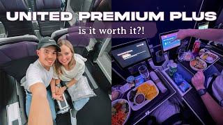 United Premium Plus Flight Review From A Flight Attendant IS IT WORTH IT?