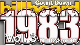 1983 Billboard Top 100 Countdown  Vol.3  No.024 to No.001