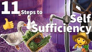 11 Steps to Self Sufficiency