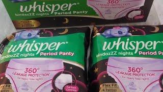 Period panty whisper full review in tamil 