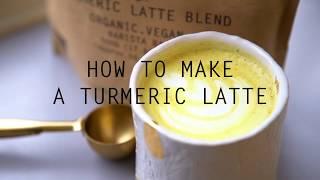 Wunder Workshop Golden Turmeric Latte Step by Step