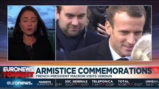 Macron in Verdun calling for Europes army